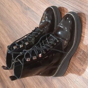 Michael Kors Haskell Platform Combat Boots